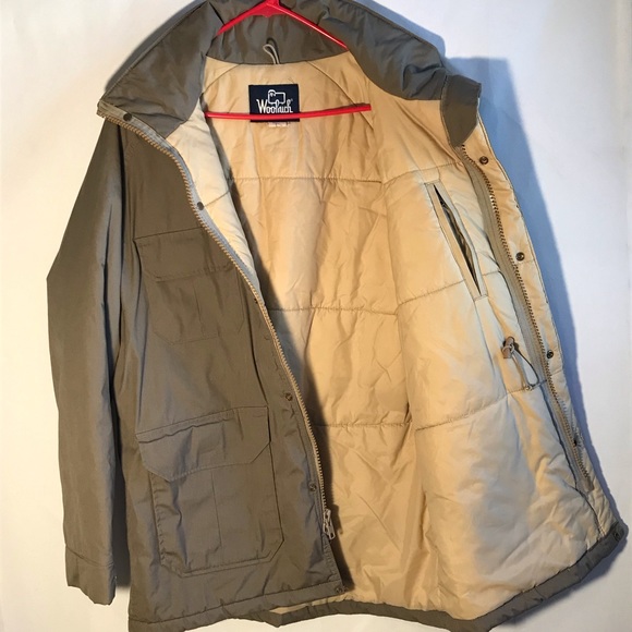 Vtg Large Woolrich parka style insulated jacket like new - Picture 4 of 4